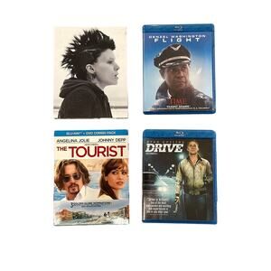 Award-Winning Thrillers & Crime Drama Blu-ray DVD Collection (4)